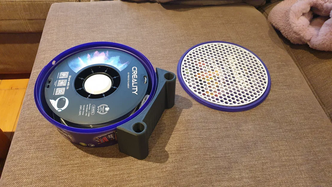 Hộp giữ sợi filament tương thích Reprack làm từ hộp socola - Image 2