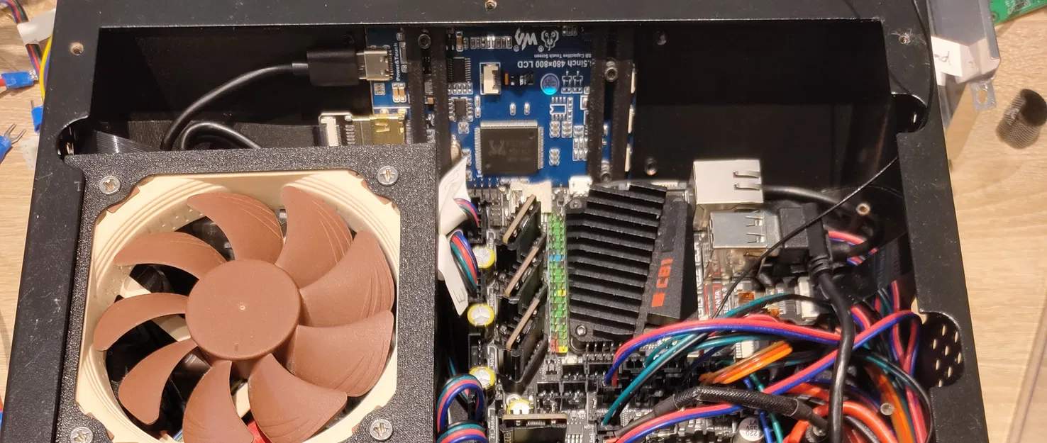 Khung Gắn Màn Hình LCD Waveshare 3.5inch 480x800 cho Anycubic i3 Mega - Image 3