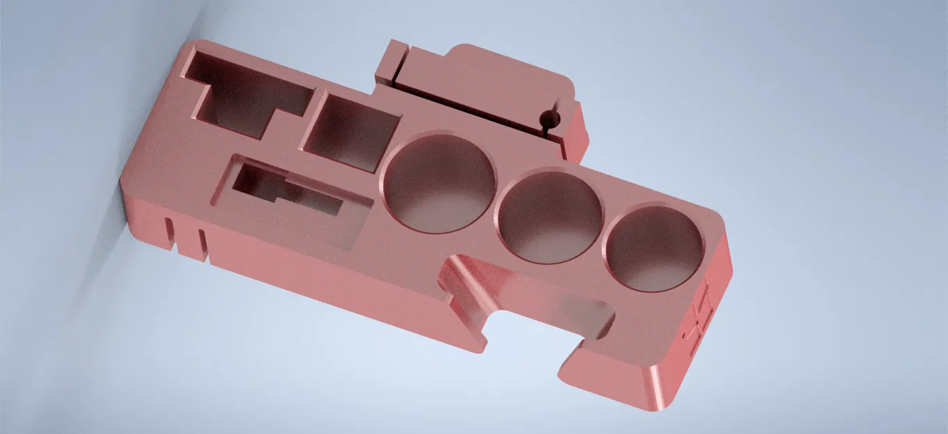 Giá đỡ dụng cụ Bambu Lab AMS (Gắn bên hông) - 1 Mảnh - Image 2