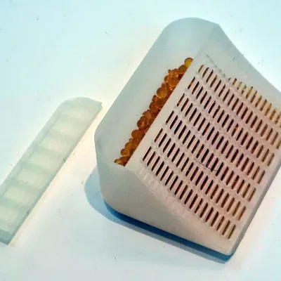 Hộp Silica đựng Filament trong Hộp thực phẩm Muesli