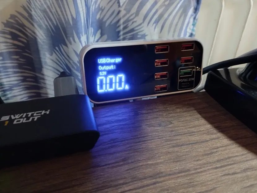 Giá Đỡ Sạc 8 Cổng USB Asometech - Image 4