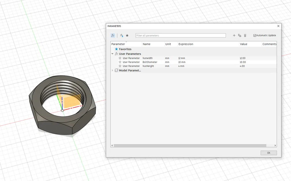 Đai ốc tùy chỉnh tham số cho đầu nối PTFE M10 - Image 1