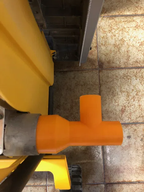 Ống Hút Chữ T Cho Máy Cưa Bàn Dewalt DW745 - Image 2