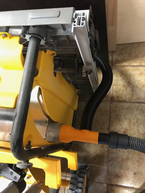 Ống Hút Chữ T Cho Máy Cưa Bàn Dewalt DW745 - Image 4