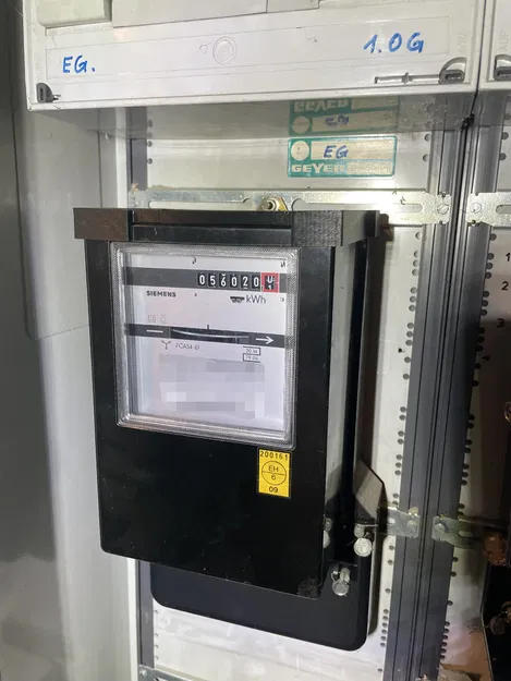 Giá đỡ đồng hồ điện 90° / Stromzähler 90°- AI-on-the-edge Siemens 7CA54 61 - Image 6