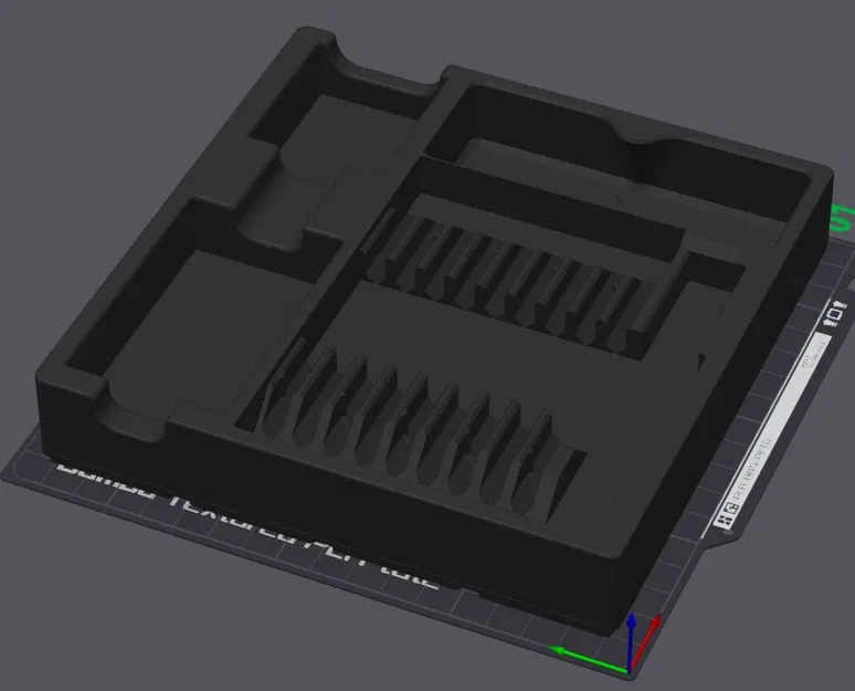 Hộp Đựng Mỏ Hàn Pinecil Gridfinity + Nam Châm - Image 1