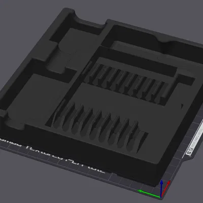 Hộp Đựng Mỏ Hàn Pinecil Gridfinity + Nam Châm