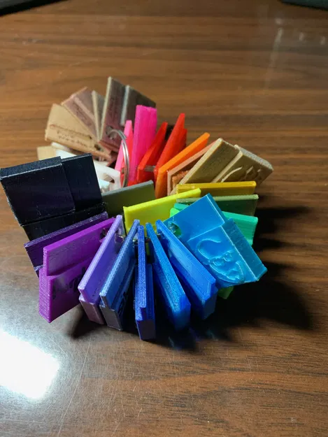 Móc Khóa Mẫu Dây Tóc - Image 1