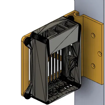 Giá đỡ RPi gắn trên khung MK3S+