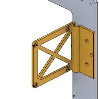 Giá đỡ RPi gắn trên khung MK3S+