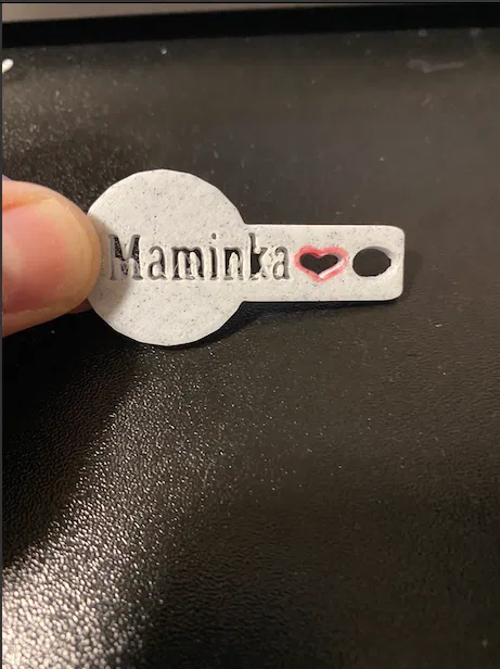 Móc khóa Xe đẩy hàng tặng mẹ - Image 1