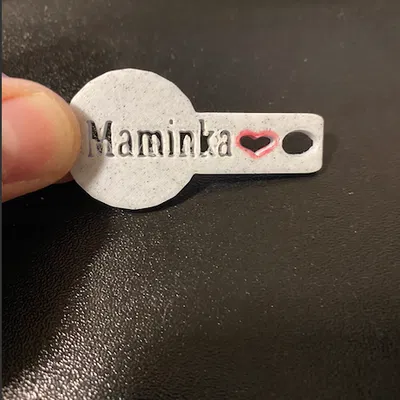 Móc khóa Xe đẩy hàng tặng mẹ