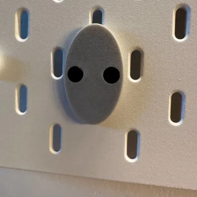 Đế Skadis gắn remote Ikea Rodret