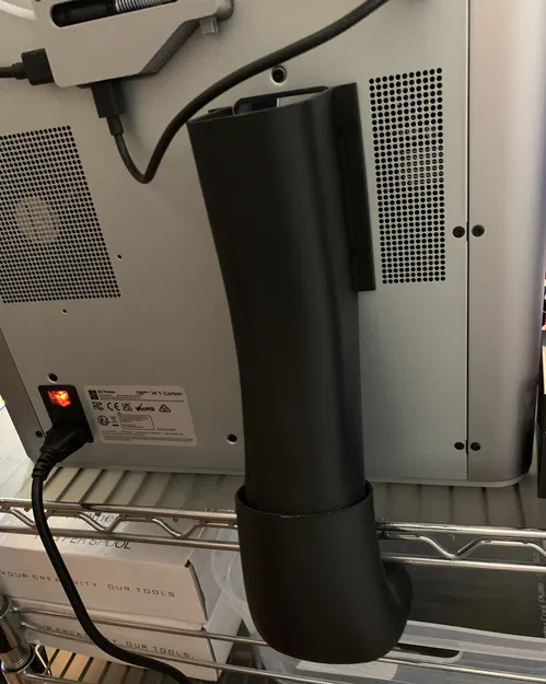 Máng xả rác Bambu (poop chute) có máng trả về cho kệ dây - Image 2