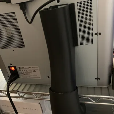 Máng xả rác Bambu (poop chute) có máng trả về cho kệ dây