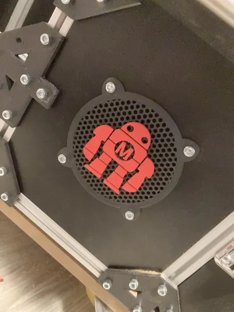 Lưới Tản Nhiệt Loa Makerfaire / Make-Magazine 100mm - Image 1