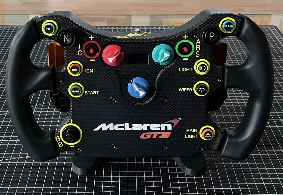 Núm xoay cho Vô lăng Fanatec McLaren GT3 - Image 1