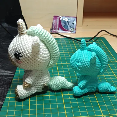 Mô hình Kỳ Lân Amigurumi