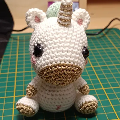 Mô hình Kỳ Lân Amigurumi