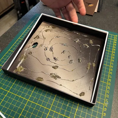 Khung LED cho lightbox 20x20cm