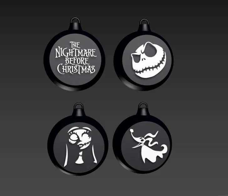 PHỤ KIỆN TRANG TRÍ NOEL THE NIGHTMARE BEFORE CHRISTMAS - Image 1