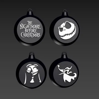 PHỤ KIỆN TRANG TRÍ NOEL THE NIGHTMARE BEFORE CHRISTMAS