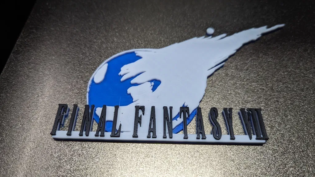 Logo Final Fantasy 7 Nhiều Màu - Image 1