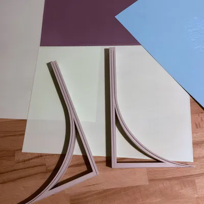 Phòng chụp ảnh với các tấm nền in