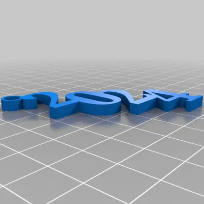 Móc khóa Chúc mừng năm mới 2024