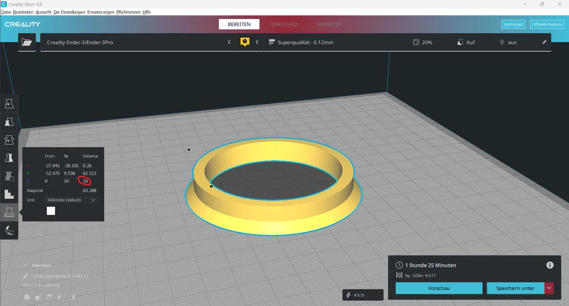 Cục Canh Mâm 57.1mm ra 66.6mm - Hub Centric Ring - Image 1