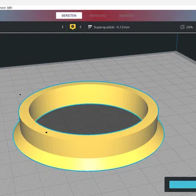 Cục Canh Mâm 57.1mm ra 66.6mm - Hub Centric Ring