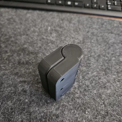 Bản lề tủ xoay 180 độ in liền