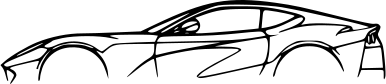 Tranh Treo Tường Silhouette Xe Ferrari 812 Superfast - Image 2