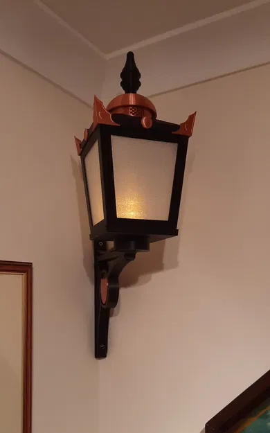 Giá Đỡ Kiểu Cổ Cho Đèn Lồng Trang Trí - Image 3