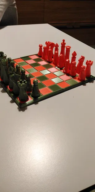 Bàn Cờ Vua Du Lịch Tháo Lắp 4 Mảnh - Image 1