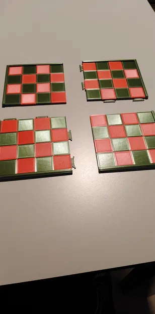 Bàn Cờ Vua Du Lịch Tháo Lắp 4 Mảnh - Image 2