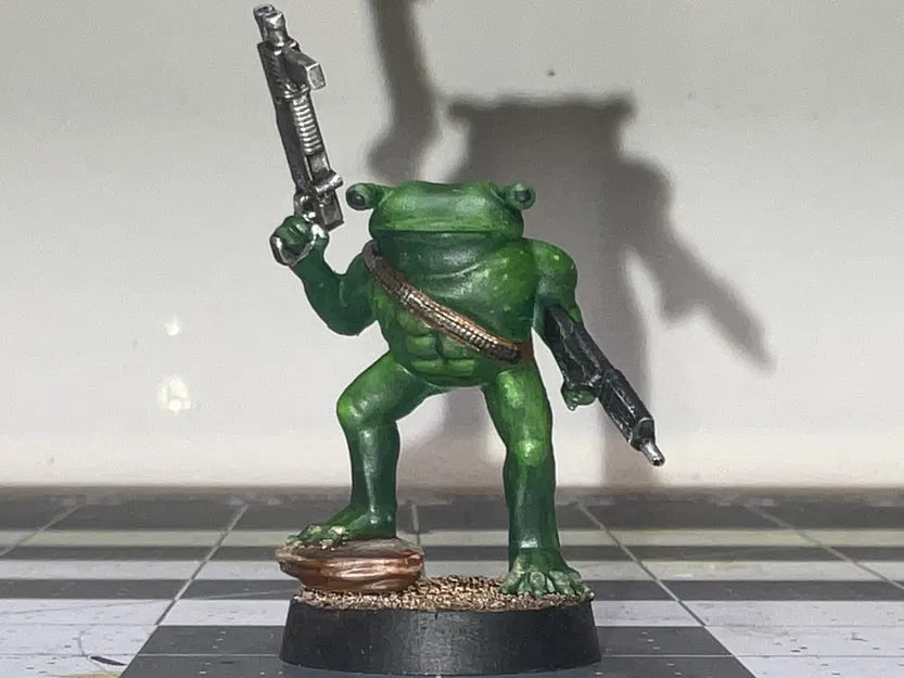 Ếch Lực Lưỡng Alien (Pre-Supported) (Tỷ Lệ Star Wars Legion) - Image 2