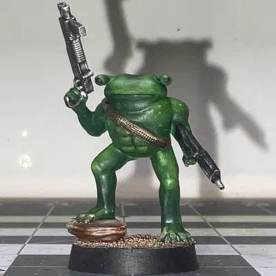 Ếch Lực Lưỡng Alien (Pre-Supported) (Tỷ Lệ Star Wars Legion)