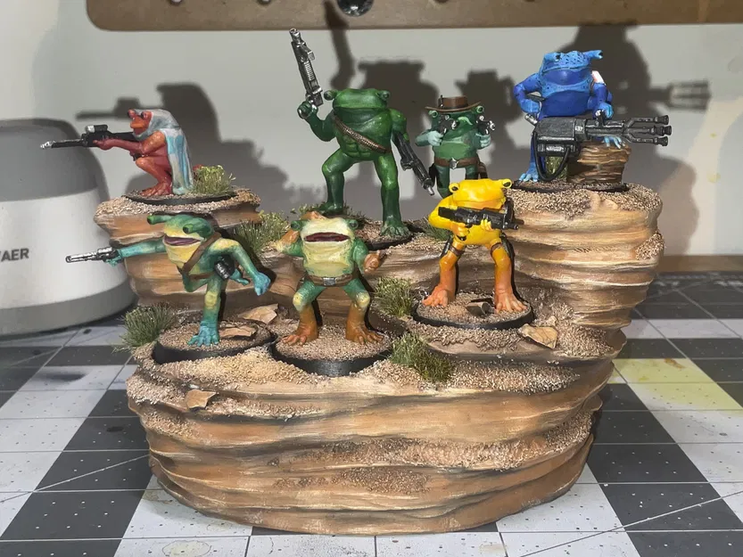 Ếch Lực Lưỡng Alien (Pre-Supported) (Tỷ Lệ Star Wars Legion) - Image 4