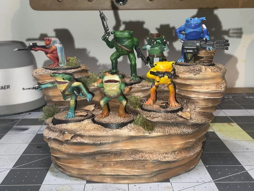 Quái Vật Ếch Vũ Khí Nặng (Pre-Supported) (Tỉ Lệ Star Wars Legion) - Image 5