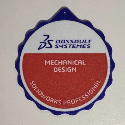 Huy hiệu Chuyên gia Solidworks Được Chứng nhận