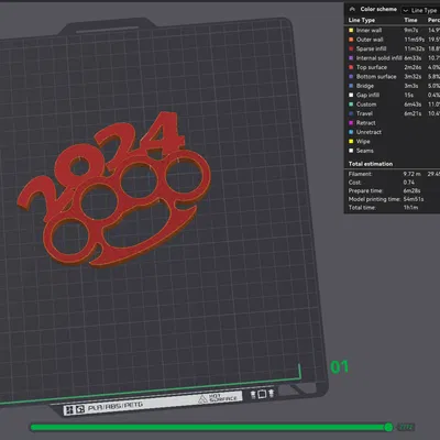 Găng Tay Đấm Xoáy Đồng Thau 2024