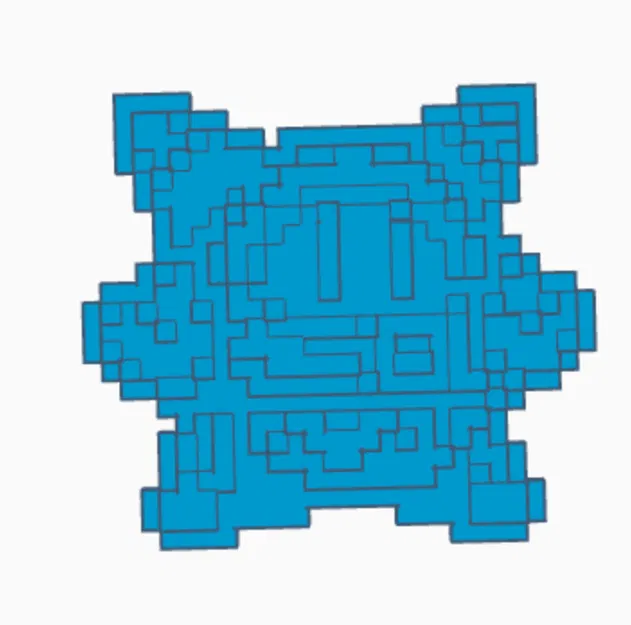 Pixel Magalor (Kirby) - Mô hình 3D - Image 1