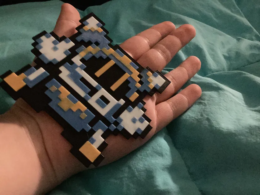 Pixel Magalor (Kirby) - Mô hình 3D - Image 4