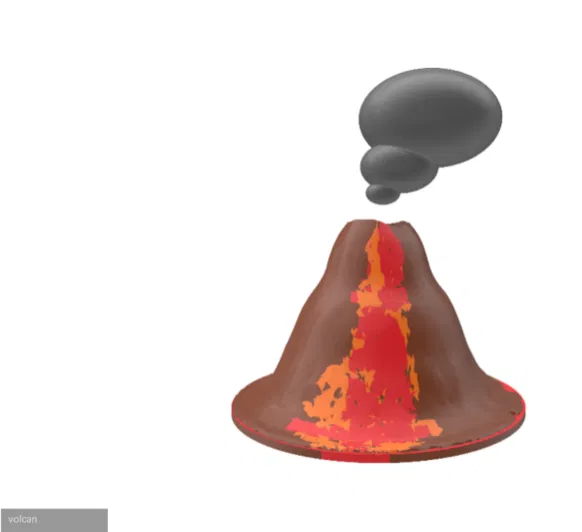 Volcan 3D - Mô Hình Núi Lửa Cho Dự Án Khoa Học - Image 3