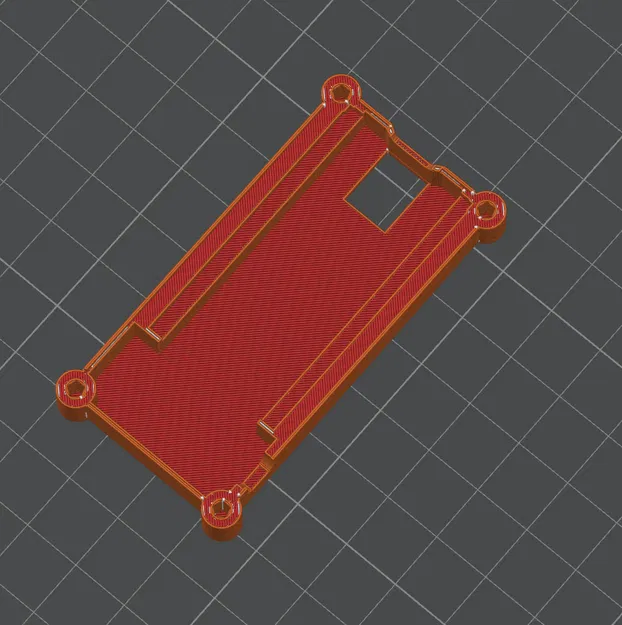 Vỏ Heltec LoRa32 Tối Giản - Mặt Đáy Có Lỗ Pin - Image 1