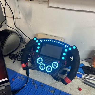 Nút Bấm Cao Hơn 12mm Cho Vô Lăng Sim Racing