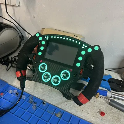 Nút Bấm Cao Hơn 12mm Cho Vô Lăng Sim Racing