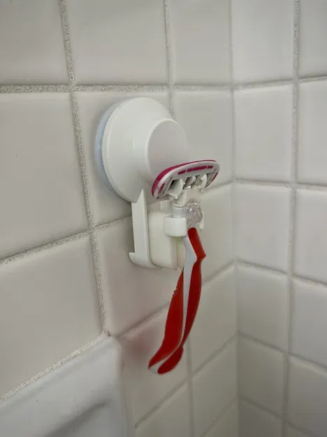 Giá treo dao cạo Venus cho cốc hút TISKEN của IKEA - Image 2