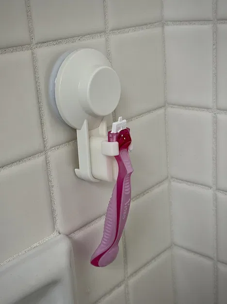 Giá treo dao cạo Venus cho cốc hút TISKEN của IKEA - Image 3